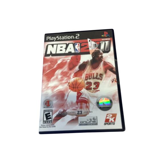 NBA 2K11 PS2 2011 Complete Michael Jordan Cover w/ Manual